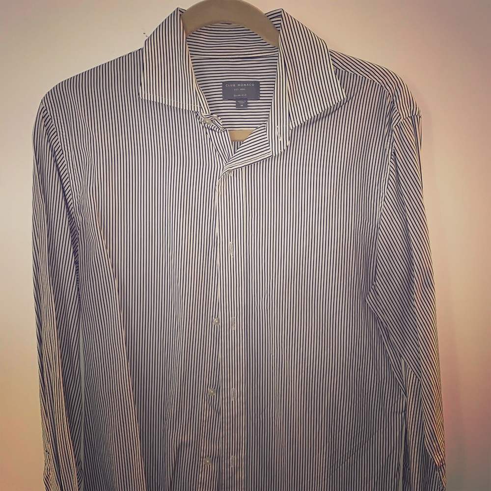 Club Monaco Slim Button-Up